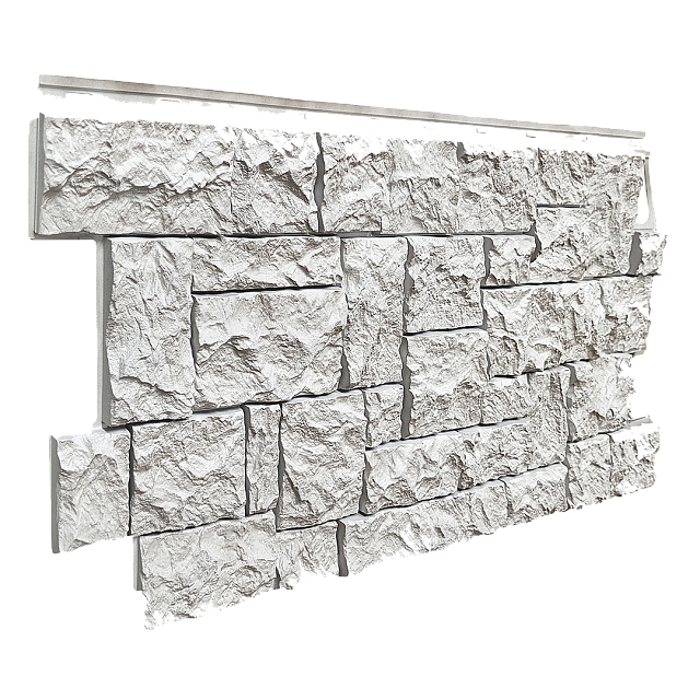 КАМЕНЬ ДИКИЙ, МЕЛОВАННЫЙ БЕЛЫЙ