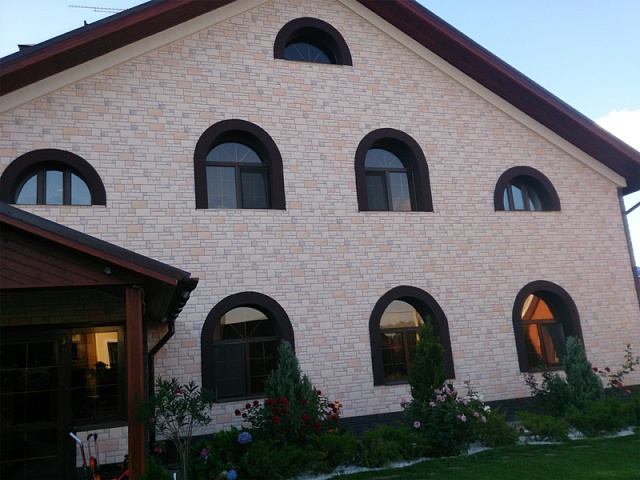 Фасадная панель Docke BURG Льняной