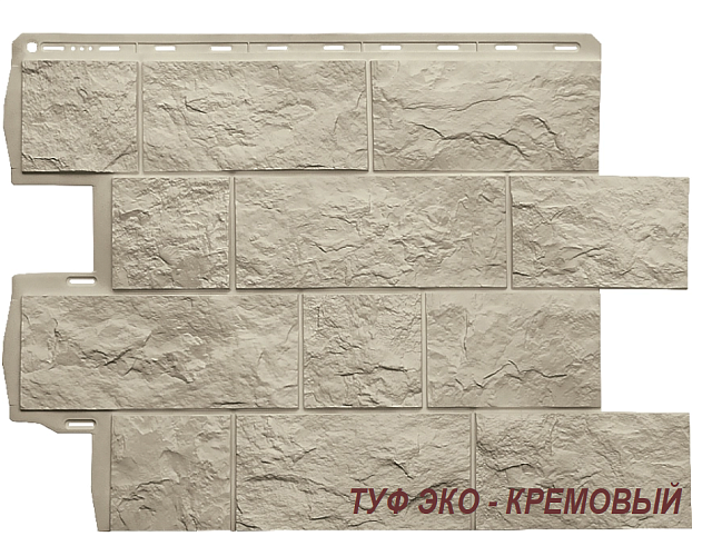 Фасадная панель Альта-Профиль Туф ЭКО