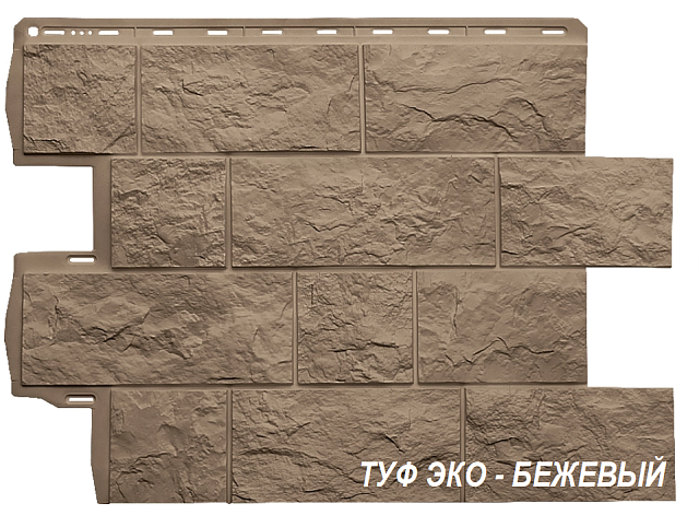 Фасадная панель Альта-Профиль Туф ЭКО