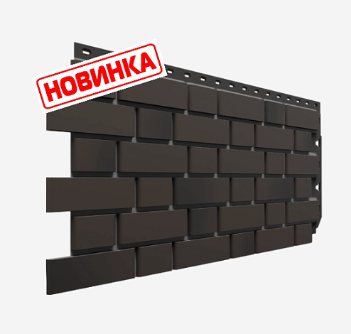 Фасадная панель Docke Flemish темно-коричневый