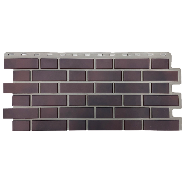 КИРПИЧ КЛИНКЕРНЫЙ 3D, КОРИЧНЕВО-ЧЕРНЫЙ